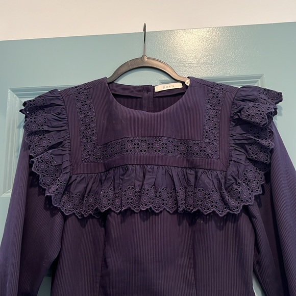 DÔEN Navy Dress - Small - Picture 8 of 11